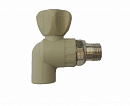 Кран полипр. шаровой радиаторный угловой Д=25*3/4 FV-Plast с доставкой в NAME